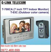 Bộ chuông cửa hình Video Door Phone ETE (T-708CA)